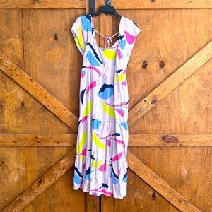 Bump friendly maxi dress